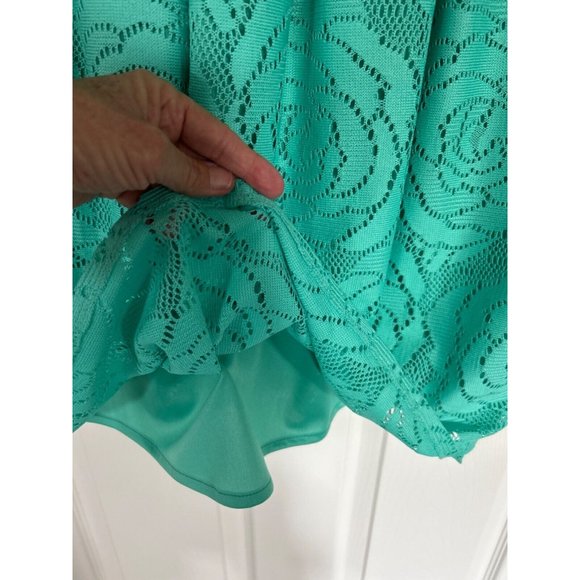 NWT Madison Leigh, Size 14, Mint Green Dress, Very Flattering! - Picture 5 of 6